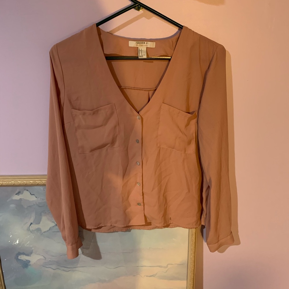 Long sleeve blouse